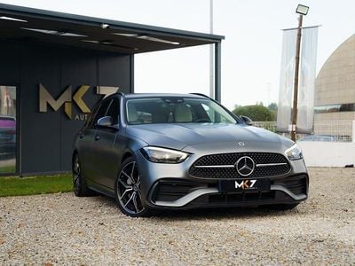 Cinza Usado 2022 Mercedes C220 AMG line Carrinha | € 39.990 (Caro)