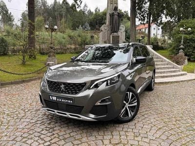 Cinzento Usado 2017 Peugeot 5008 GT-line SUV | € 21.490 (Preço justo)