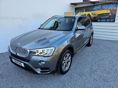 Cinza Usado 2016 BMW X3 SUV | € 12.500