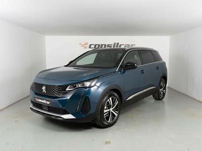 Azul Usado 2024 Peugeot 5008 | € 28.480 (Preço justo)