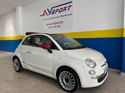 Branco Usado 2010 Fiat 500C Lounge Cabrios | € 9.800