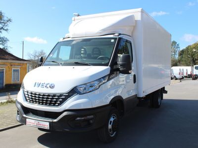 usado Iveco Daily 35-160 HiMatic // CONTENTOR + PLATAFORMA