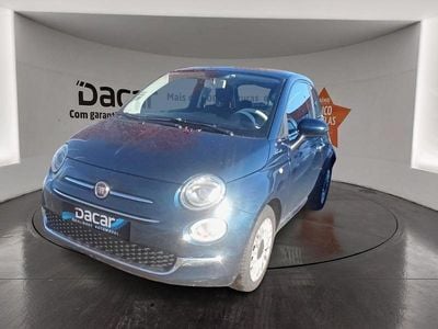 Azul Usado 2021 Fiat 500 | € 9.899 (Bom preço)