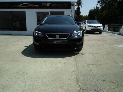 Usado Seat Leon ST 115 HP (84 kW) 2020 Preto Carrinha