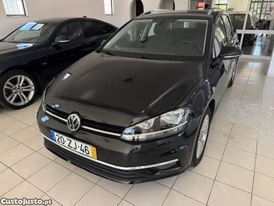 Usado VW Golf VII 114 HP (83 kW) 2019 Preto Carrinha