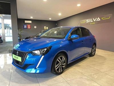 Azul Usado 2021 Peugeot 208 Allure Citadino | € 15.890 (Preço elevado)