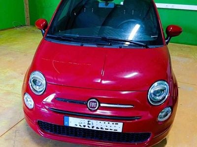 Usado Fiat 500 69 HP (50 kW) 2021 Vermelho Cabrios