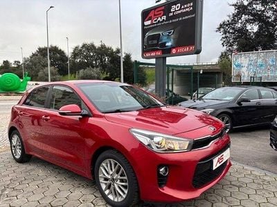 Usado Kia Rio 90 HP (66 kW) 2017 Vermelho