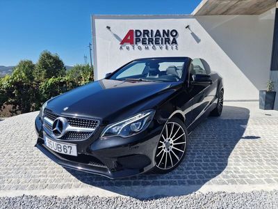 Usado Mercedes E350 Avantgarde 258 HP (189 kW) 2015 Preto Cabrios