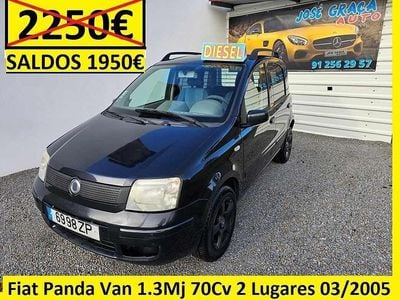 Usado Fiat Panda 70 HP (51 kW) 2005 Preto Citadino