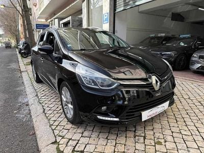 Usado Renault Clio IV 90 HP (66 kW) 2019 Preto Carrinha