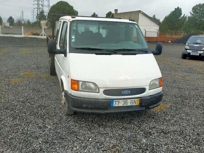 usado Ford Transit 2.5 diesel 7 lugares caixa aberta bom estado