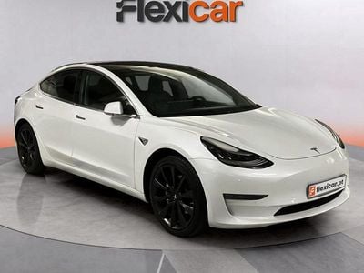 Usado Tesla Model 3 Long Range AWD 350 kW (476 HP) 2019 Branco Sedan