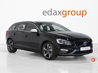 Preto Usado 2015 Volvo V60 R-Design Carrinha | € 12.990 (Preço justo)