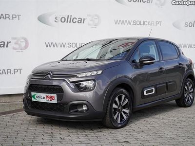 Cinza Usado 2024 Citroën C3 PureTech Citadino | € 18.500 (Preço justo)