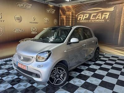 Cinza prata Usado 2015 Smart ForFour Passion Citadino | € 9.490 (Preço elevado)