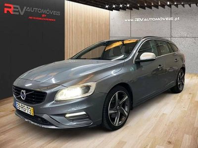 Cinza Usado 2016 Volvo V60 R-Design Carrinha | € 13.950 (Caro)