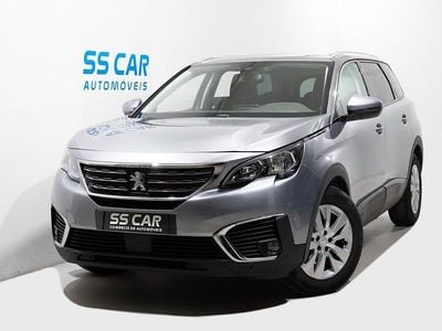Cinza Usado 2018 Peugeot 5008 Allure SUV | € 15.490 (Preço justo)