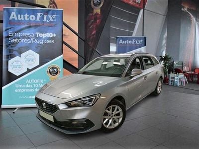 Usado Seat Leon ST Style 115 HP (84 kW) 2022 Cinzento Carrinha