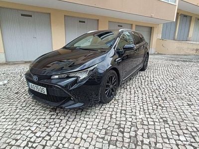 Preto Usado 2021 Toyota Corolla Comfort Carrinha | € 18.987 (Preço justo)