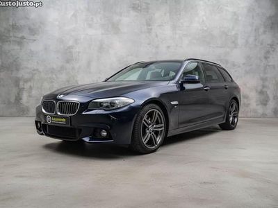 Usado BMW 520 190 HP (139 kW) 2015 Azul Sedan