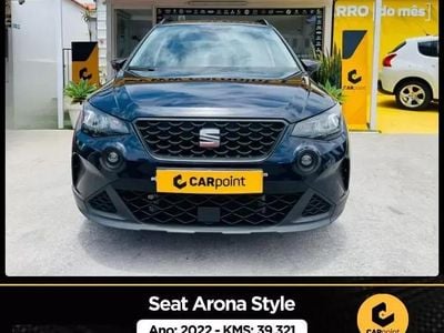 Usado Seat Arona Style 116 HP (85 kW) 2022 Preto SUV