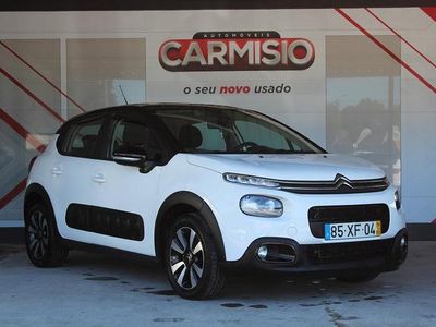 Branco Usado 2019 Citroën C3 Feel | € 10.900 (Preço justo)