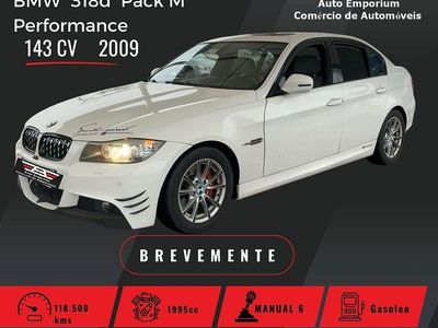 Usado BMW 318 M Performance 143 HP (105 kW) 2009 Branco Sedan