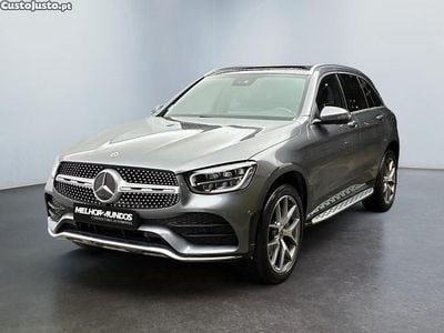 Cinza Usado 2022 Mercedes GLC300e AMG line SUV | € 38.750