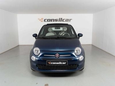 Azul escuro Usado 2022 Fiat 500C Connect Cabrios | € 12.480 (Preço justo)
