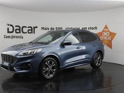 Azul Usado 2022 Ford Kuga Titanium SUV | € 20.899 (Preço justo)