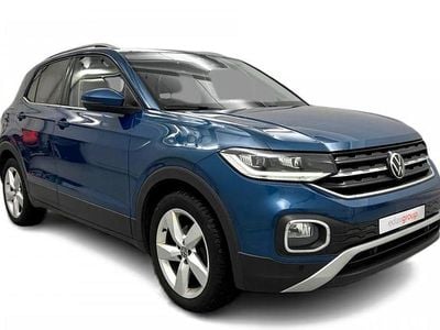 Azul Usado 2021 VW T-Cross Style SUV | € 19.990
