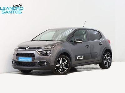 Usado Citroën C3 102 HP (75 kW) 2021 Cinzento Citadino