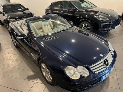 Usado Mercedes SL500 306 HP (225 kW) 2002 Azul Coupé