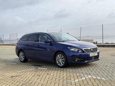 Azul Usado 2019 Peugeot 308 SW Carrinha | € 8.900 (Bom preço)