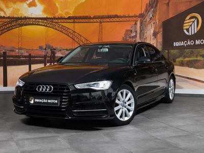 Usado Audi A6 S-Line 190 HP (139 kW) 2015 Preto Sedan
