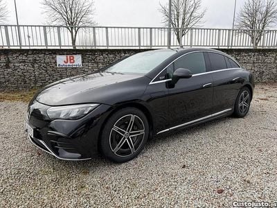 Preto Usado 2024 Mercedes EQE350 AMG line Sedan | € 49.950