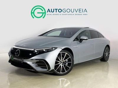 Usado Mercedes EQS580 384 kW (523 HP) 2022 Cinza Sedan