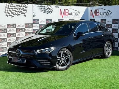 Preto Usado 2020 Mercedes CLA200 AMG line Carrinha | € 35.900 (Preço elevado)