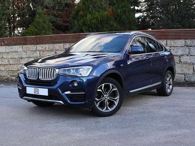 Azul Usado 2015 BMW X4 xLine SUV | € 23.400 (Preço justo)
