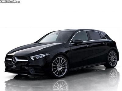 Preto Usado 2018 Mercedes A180 AMG line | € 23.900 (Preço justo)