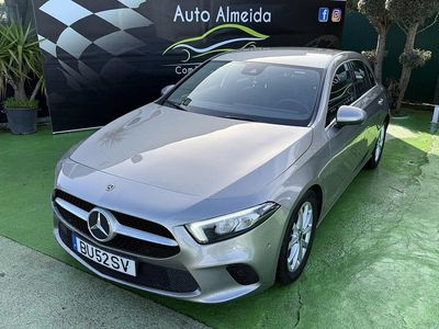 Usado Mercedes A200 Progressive 150 HP (110 kW) 2019 Cinza Sedan