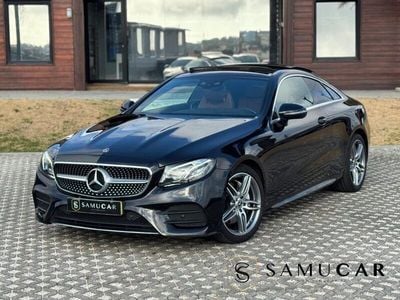 Preto Usado 2018 Mercedes E220 AMG line Coupé | € 32.990 (Bom preço)