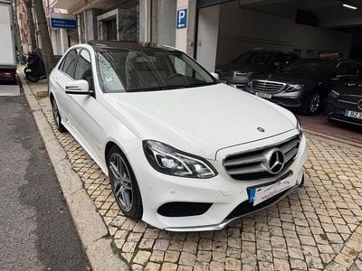 Branco Usado 2014 Mercedes E300 Avantgarde Sedan | € 16.990 (Bom preço)