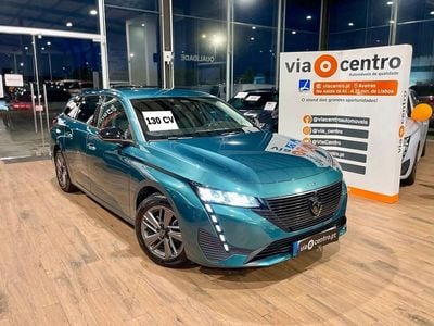 Usado Peugeot 308 Active 130 HP (95 kW) 2023 Verde Carrinha
