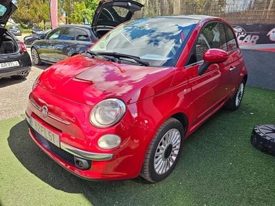 Vermelho Usado 2008 Fiat 500 Lounge Citadino | € 5.900 (Preço elevado)