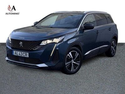 Azul Usado 2021 Peugeot 5008 GT SUV | € 33.980 (Preço justo)