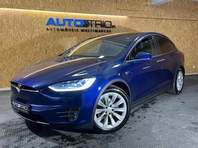 Usado Tesla Model X 386 kW (525 HP) 2018 Azul SUV