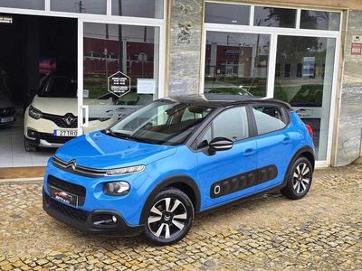 Usado Citroën C3 Feel 82 HP (60 kW) 2018 Azul Citadino