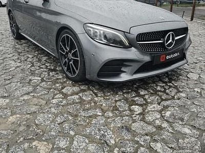 Cinza Usado 2018 Mercedes C220 AMG Carrinha | € 31.990 (Preço elevado)